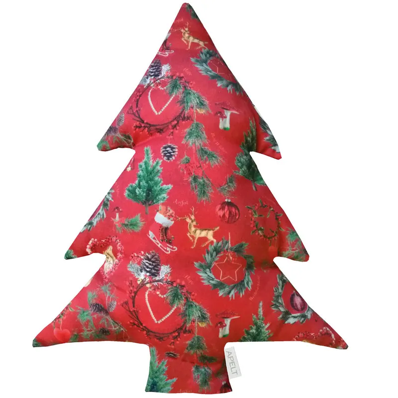 APELT 9528 Kissen Winter Motiv Christmas all over