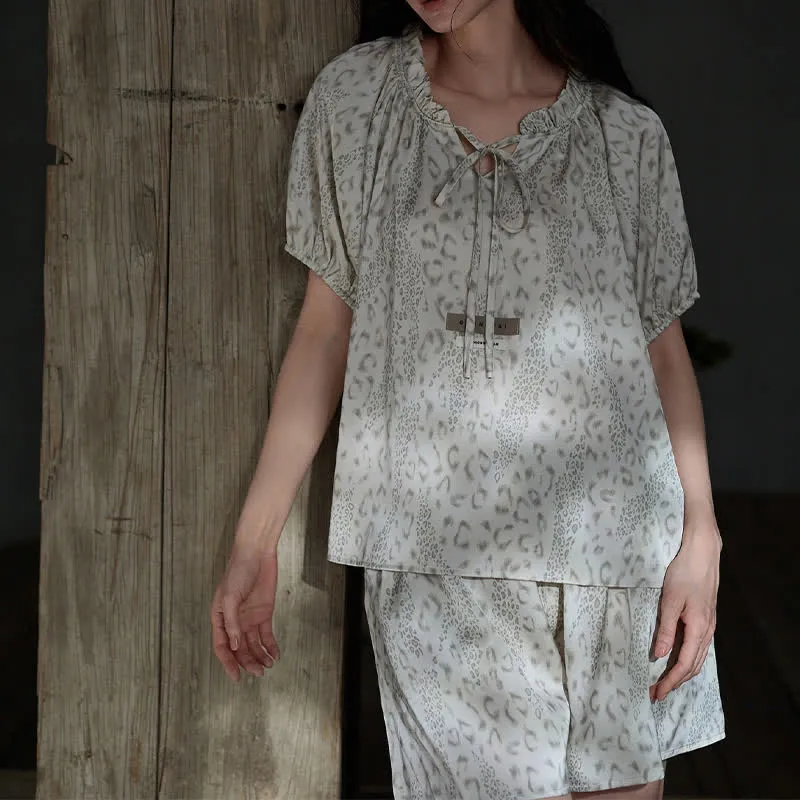 Seidensatin-Loungewear-Set für Sie und Ihn