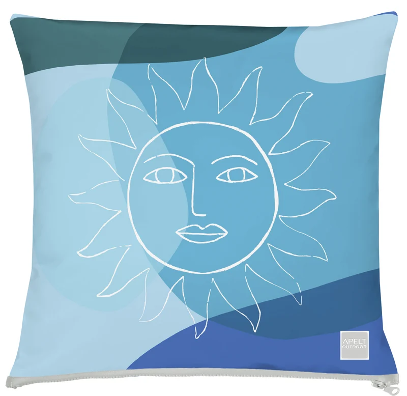 APELT 3980 Kissenbezug Sommer Sonnen Motiv Outdoor