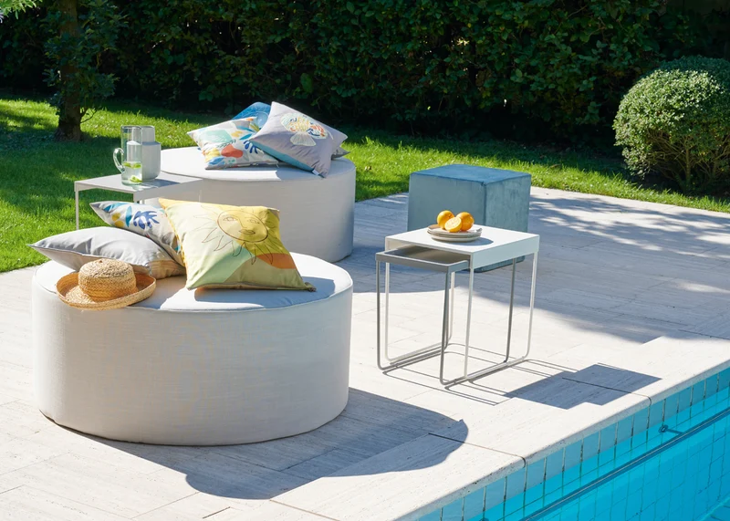 APELT 3980 Kissenbezug Sommer Sonnen Motiv Outdoor
