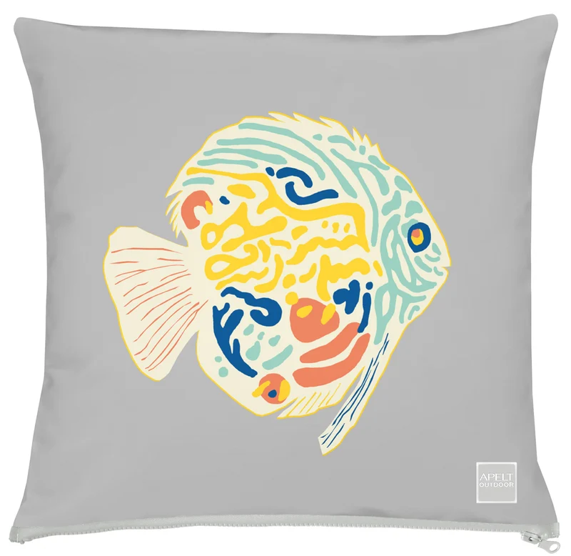 APELT 3981 Kissen Sommer Fisch Motiv Outdoor