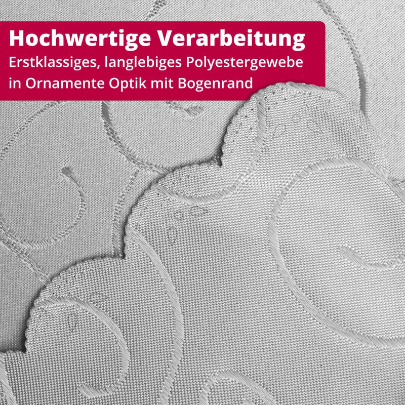 Kringel Ornamente Tischdecke Dunkelbraun eckig