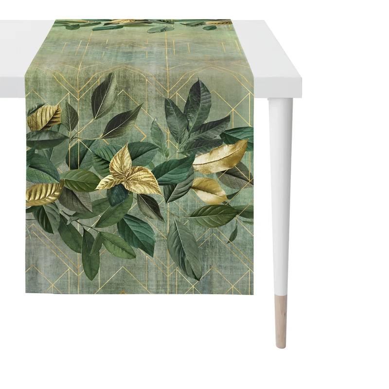 Apelt 1608 Tischläufer Blättermotiv Herbst