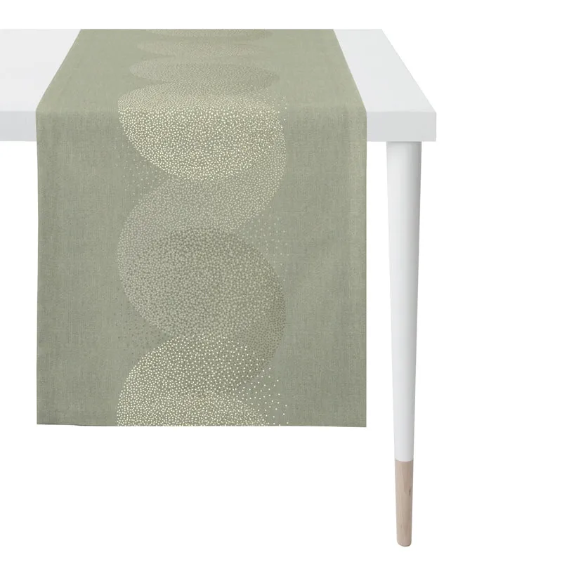 APELT 5234 Tischläufer Kreismotiv grafisch modern