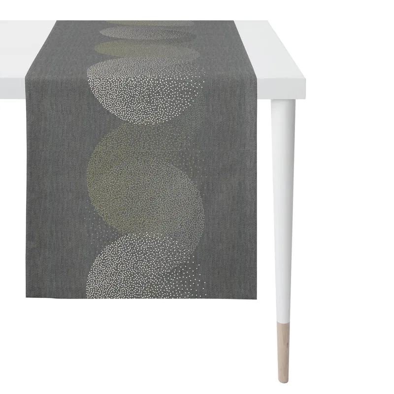 APELT 5234 Tischläufer Kreismotiv grafisch modern