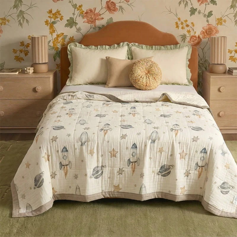 Space Dream Cotton Gauze Blanket