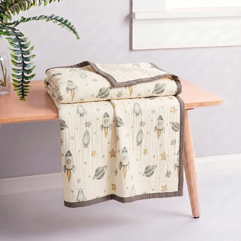 Space Dream Cotton Gauze Blanket