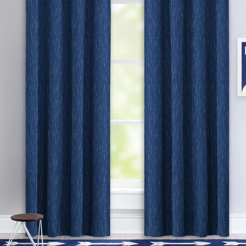 Blickdichter Vorhang in eleganter Leinenoptik