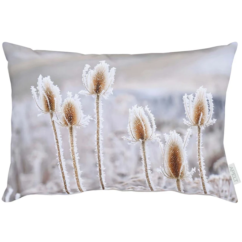 APELT 5882 Kissen Winterdistel Chalet Style