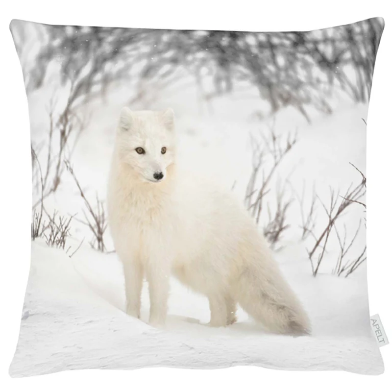 APELT 9527 Kissen Schneefuchs