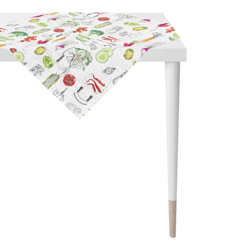 APELT 3977 Tischdecke Gemüsemotiv happy BBQ