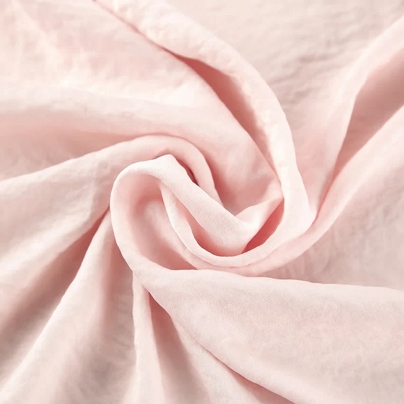 Kimono-Set in einfarbigem Rosa