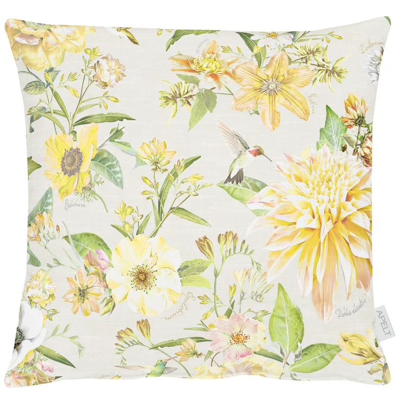 APELT 7305 Kissenbezug Sommerblüten allover