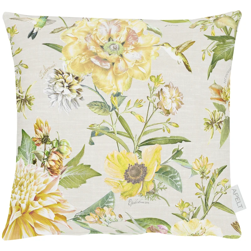 APELT 7305 Kissenbezug Sommerblüten allover