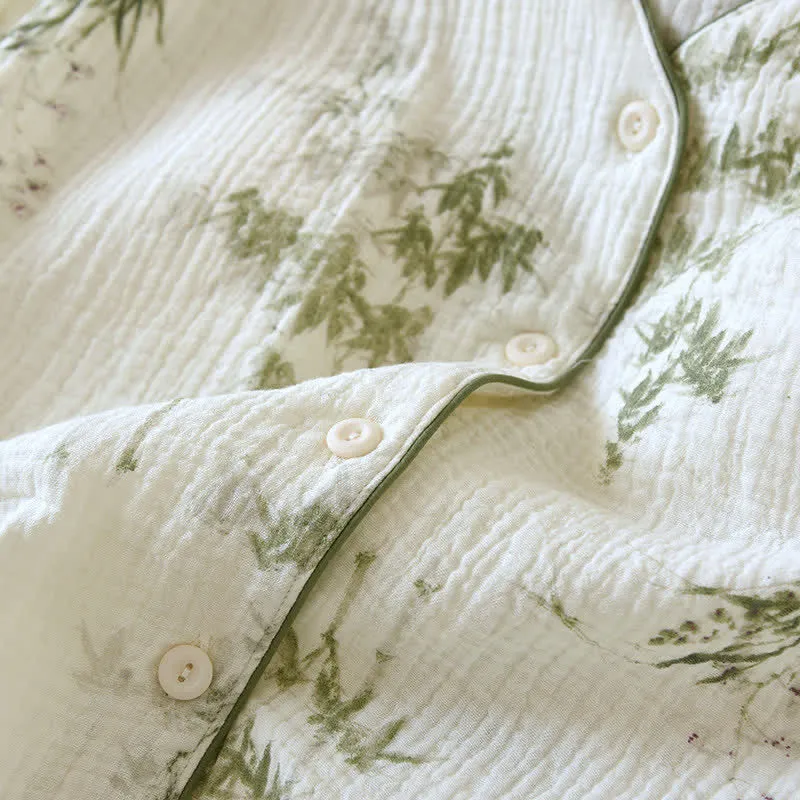 Damen-Pyjama-Set aus Bambuswatte