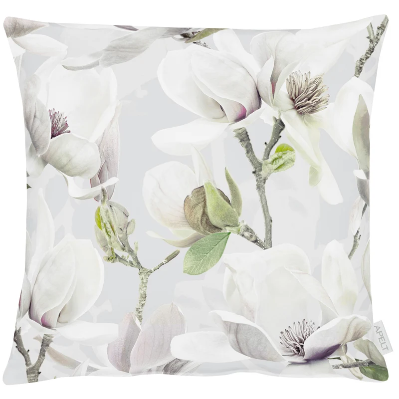 APELT 6510 Kissen Magnolienzweige Frühjahrsblüten