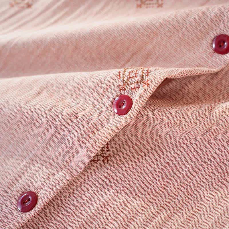 Pyjama-Set aus Baumwollgaze mit Schleifenriemen