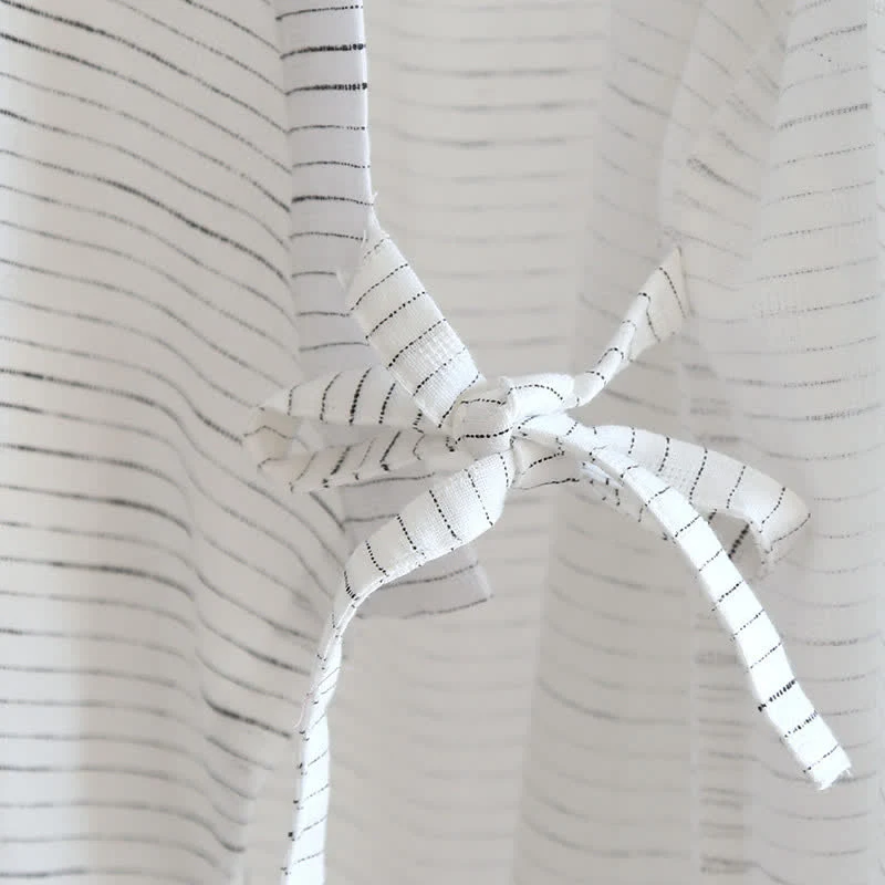 Unisex Kimono-Bademantel aus Baumwollgaze