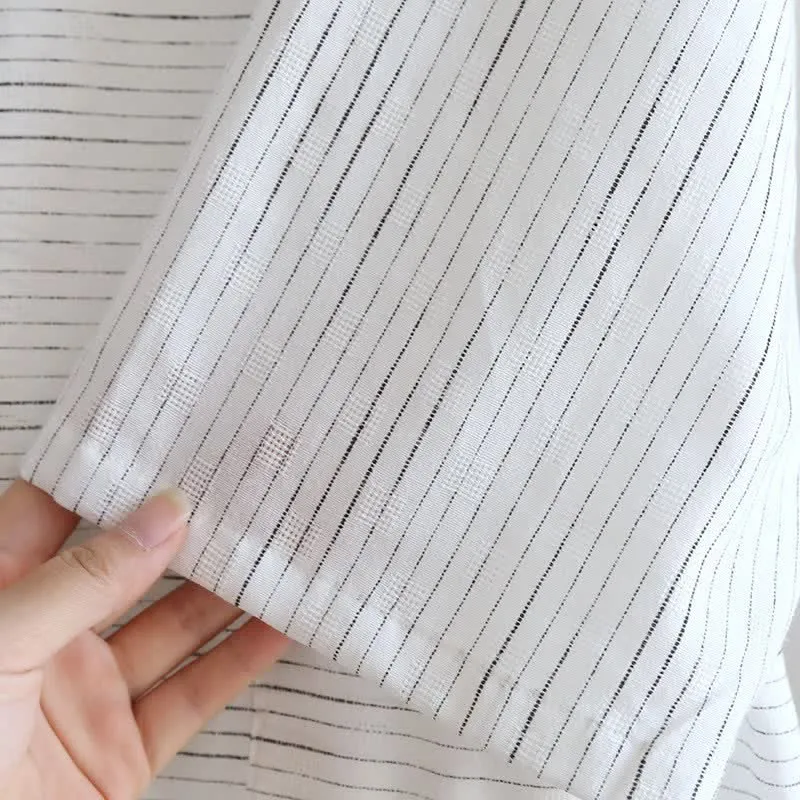 Unisex Kimono-Bademantel aus Baumwollgaze