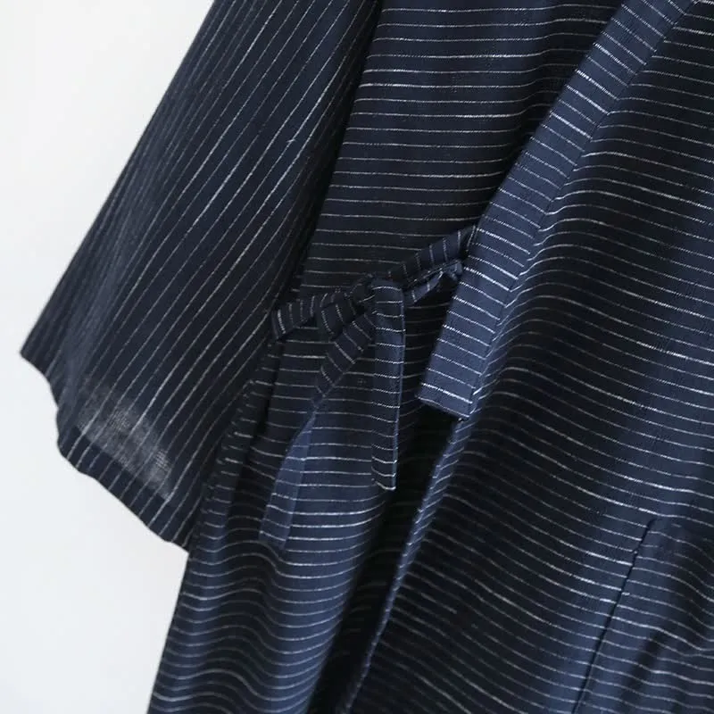 Unisex Kimono-Bademantel aus Baumwollgaze