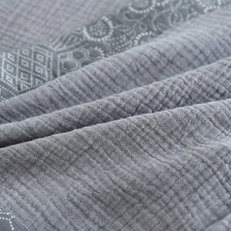 Kimono-Pyjama aus Baumwollgaze im Ethno-Stil