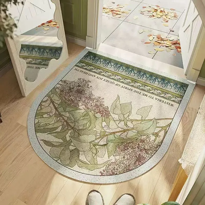 Mehrzweckteppich mit Fliederblumenmuster