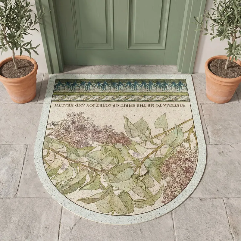 Mehrzweckteppich mit Fliederblumenmuster