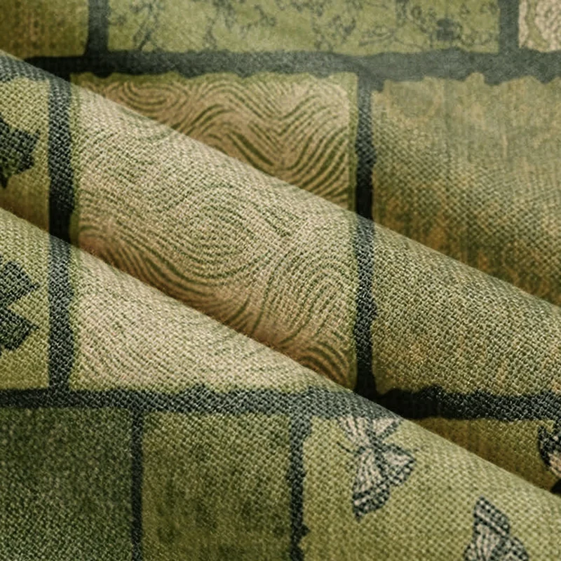 Retro-Patchwork-Raumteiler-Türvorhang