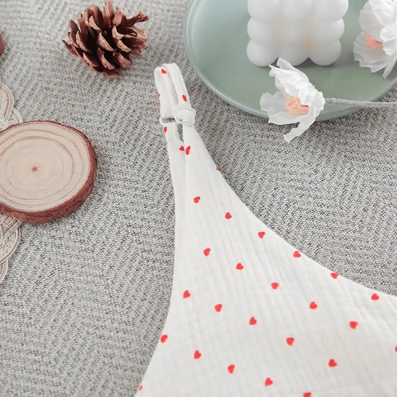 Red Heart Loungekleid aus reiner Baumwolle