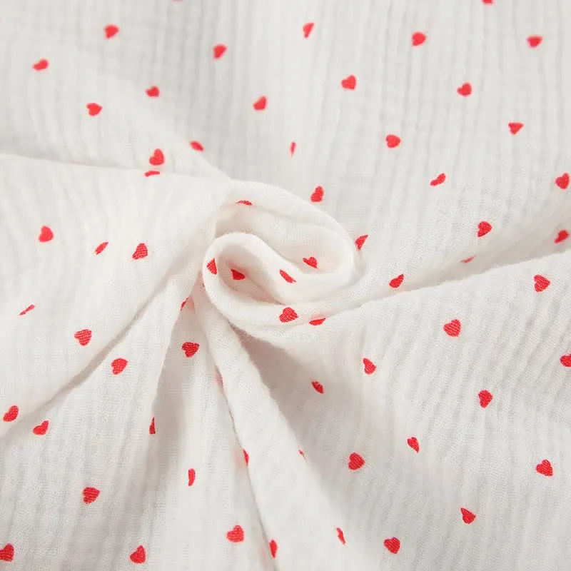Red Heart Loungekleid aus reiner Baumwolle