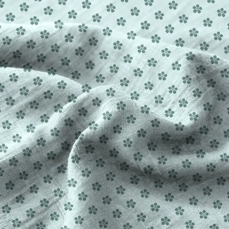 Tagesdecke aus doppellagigem Baumwollgewebe mit Kirschblütenmuster