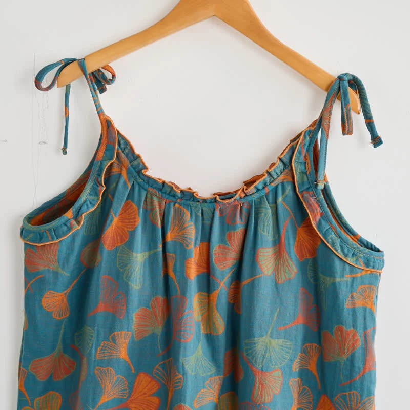 Ginkgo Pyjama-Set mit Camisole-Top und Hose