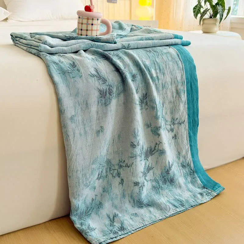 Künstlerische Sommerdecke aus Bambusfasern