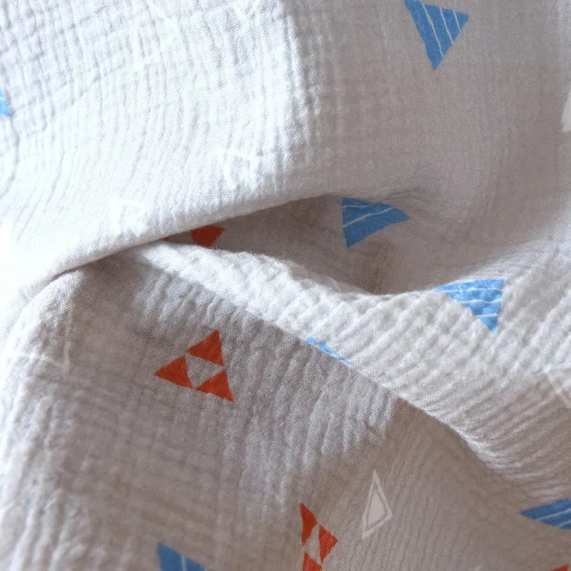 Unisex-Loungewear-Set aus Baumwolle mit geometrischem Dreieck