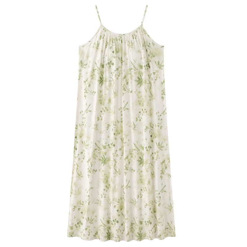 Refresh Style Blatt-Camisole-Nachthemd