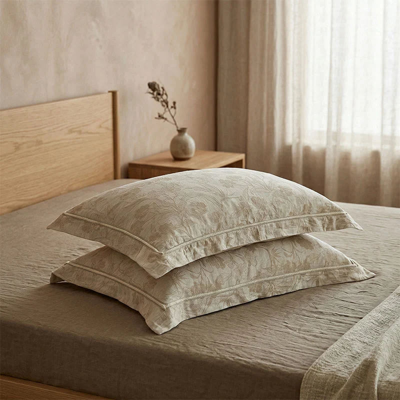 Vintage-Kissenbezüge im Briefumschlag-Design mit Blumenmuster (2 Stück)