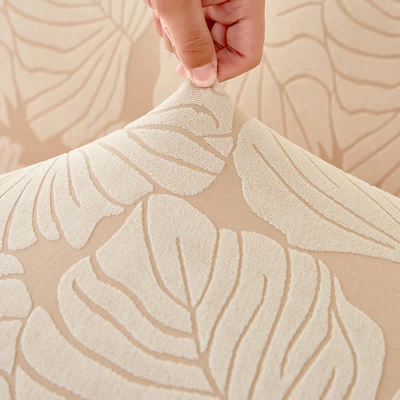 Jacquard Leaf Parsons Stuhlhusse