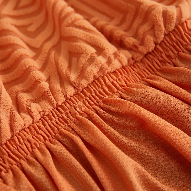 Geometrischer elastischer Stretch-Esszimmerstuhlbezug