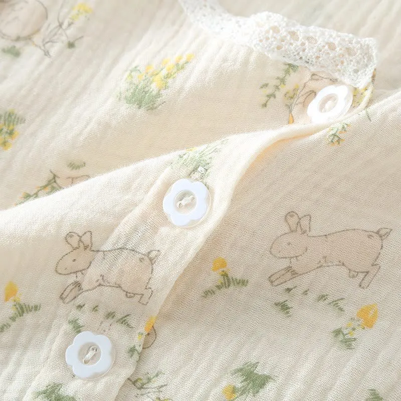 Refresh Bunny Pyjama-Set aus reiner Baumwolle