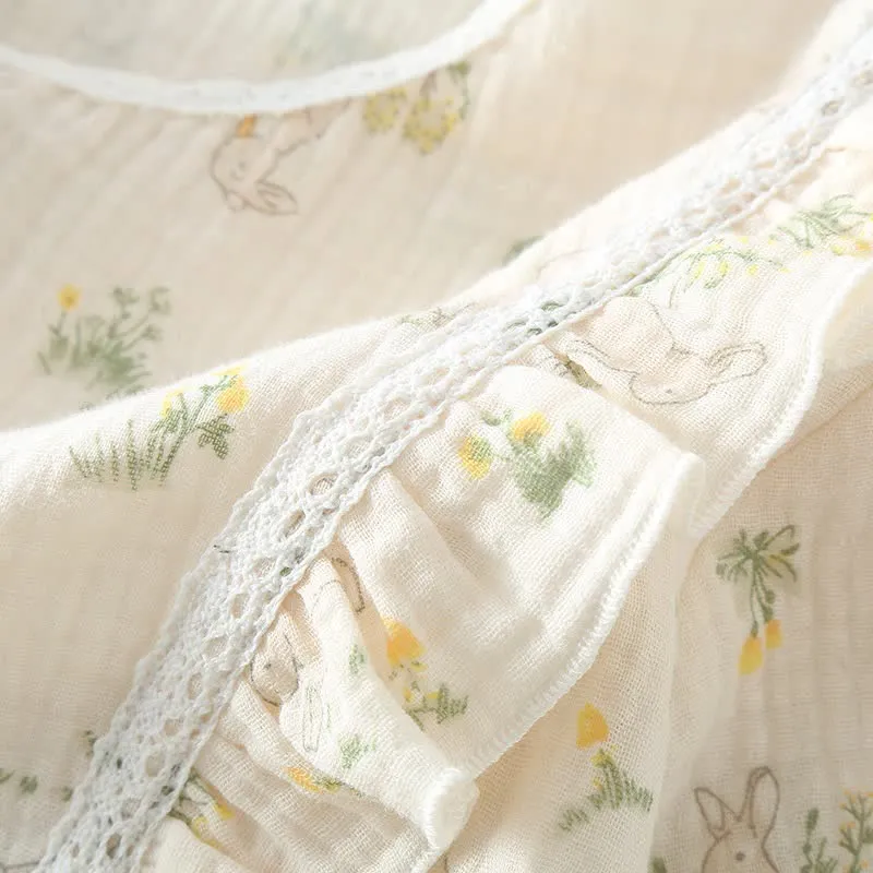 Refresh Bunny Pyjama-Set aus reiner Baumwolle