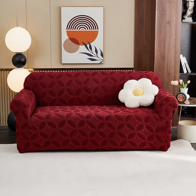 Hochelastischer 3D-Jacquard-Sofaüberzug