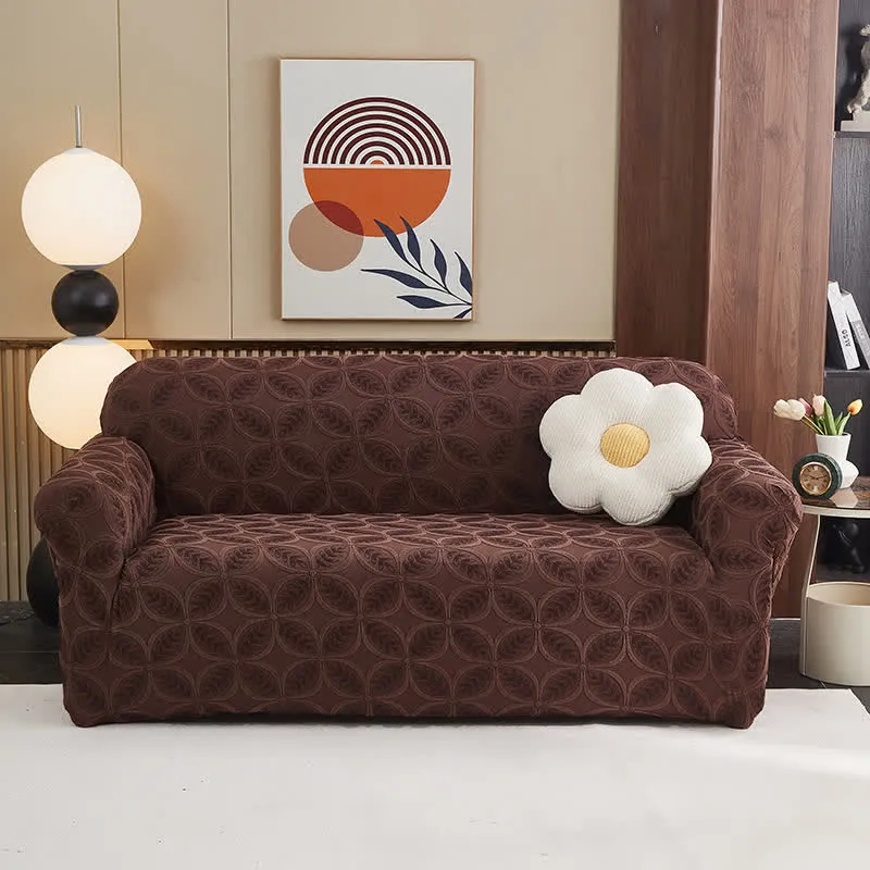 Hochelastischer 3D-Jacquard-Sofaüberzug