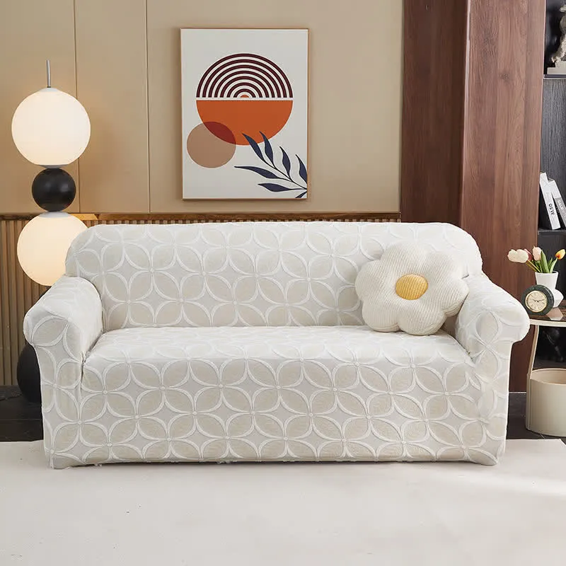 Hochelastischer 3D-Jacquard-Sofaüberzug