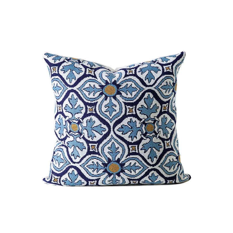 Kissenbezug aus Chenille im Vintage-Stil