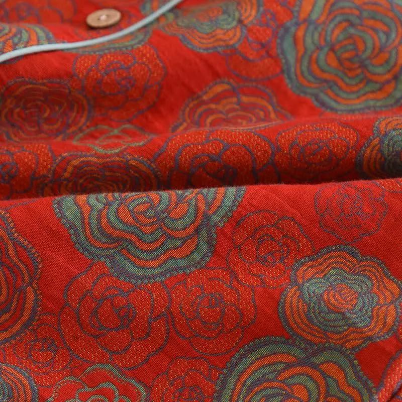 Camellia Loungewear-Set aus reiner Baumwolle