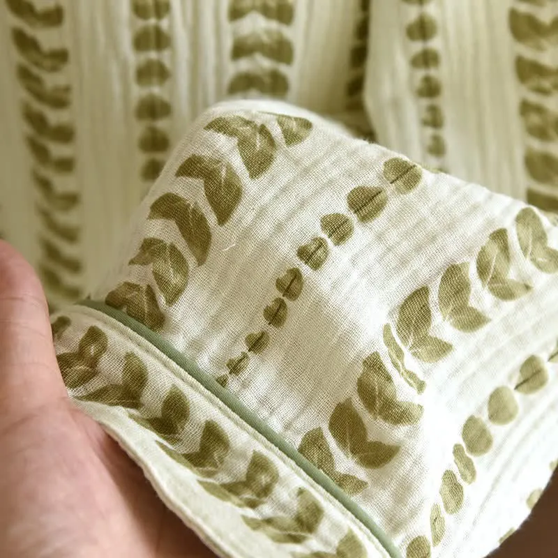 Loungewear-Set aus Baumwolle mit Streifenmuster