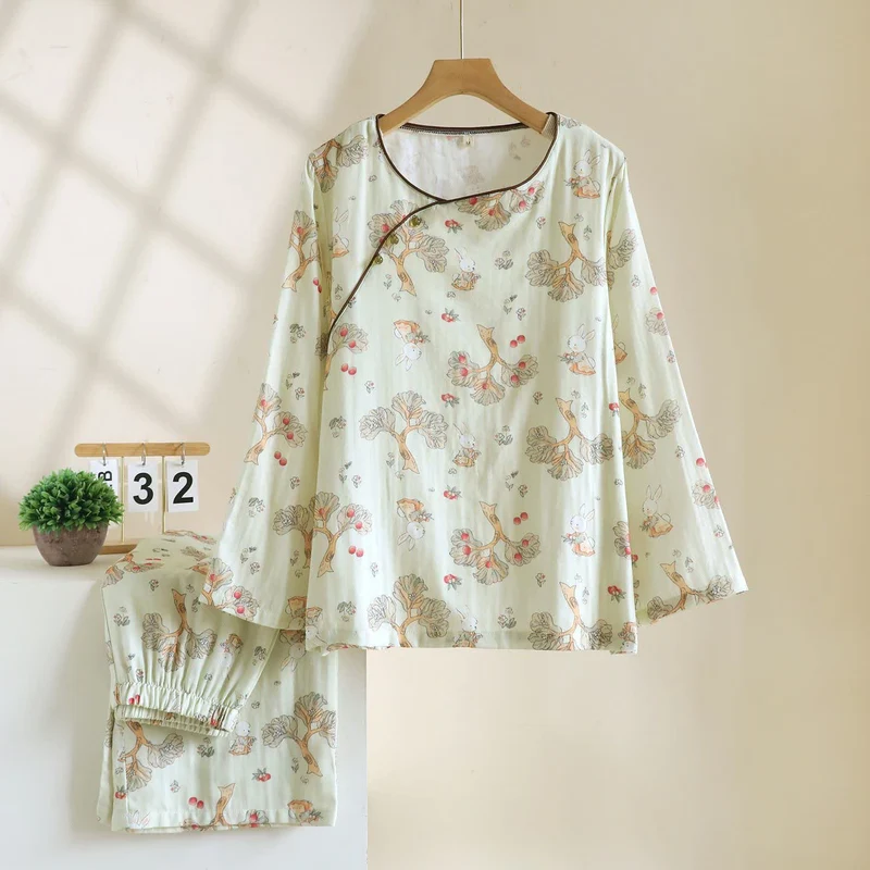 Ownkoti Loungewear aus orientalisch inspirierter Apple Rabbit Baumwolle