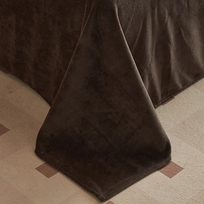 Klassisches, kariertes, gemütliches, dickes Bettwäscheset (4-teilig)