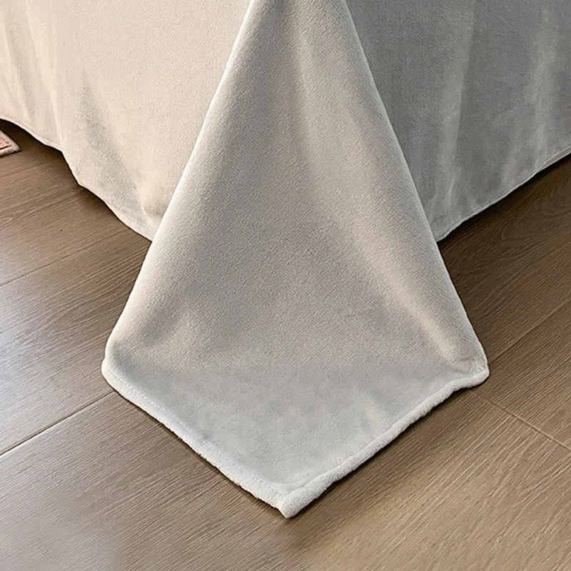 Luxuriöses Fleece-Winterbettwäscheset (4-teilig)