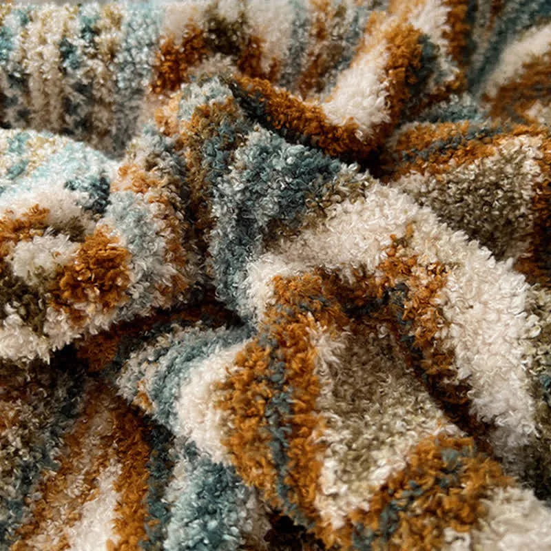 Ownkoti Flauschige Fleecedecke im Bohemian Chic